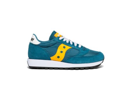 SAUCONY Jazz Original - Teal   Yellow Sale