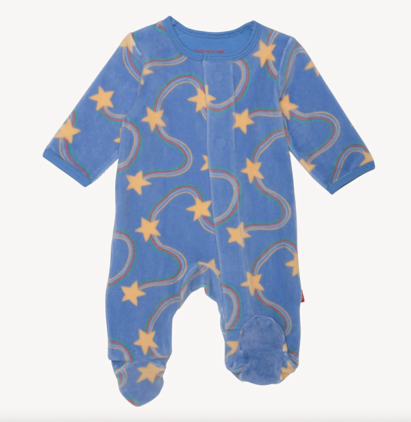 Magnetic Me Starry Nights Velour Footie Discount