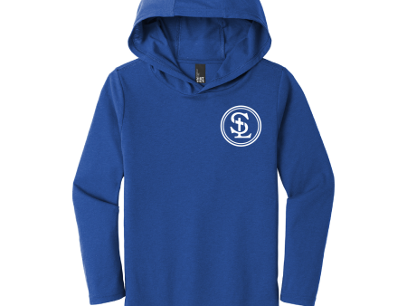 St. Luke Lions Tri-Blend Long Sleeve Hooded T-Shirt Online Sale