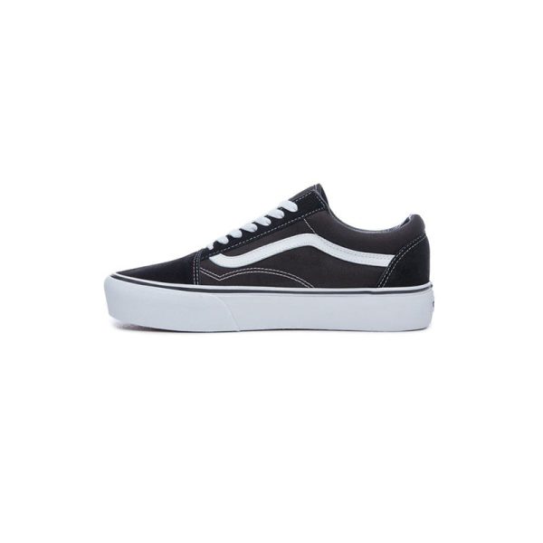 VANS Old Skool Platform - Black   White on Sale