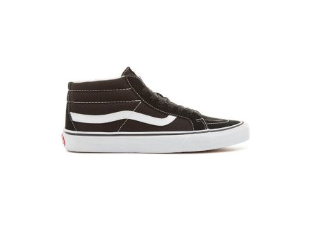 VANS SK8-Mid Reissue - Black   White on Sale