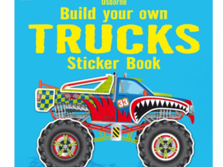 Usborne Build Your Own Trucks Sticker Books For Discount