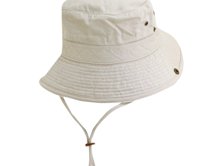 Dorfman Bucket Hat Beige Size 4 6y For Discount