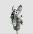 The Winding Road Brown Grey Donkey Finger Puppet on Sale