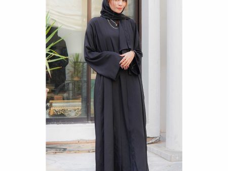 Abaya (Full Black Color) For Discount