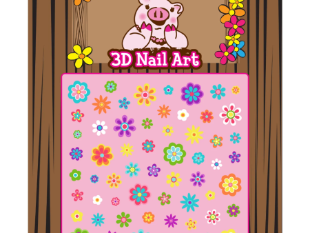 Piggy Paint 3D Flower Nail Art Online now