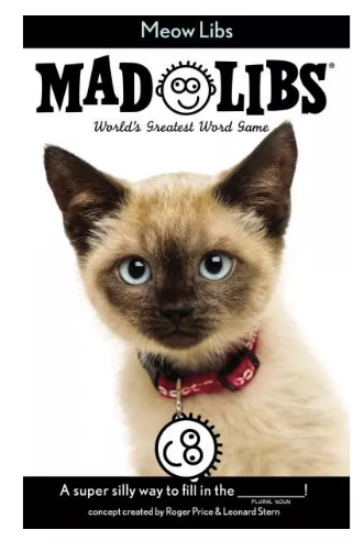 Meow Mad Libs Hot on Sale