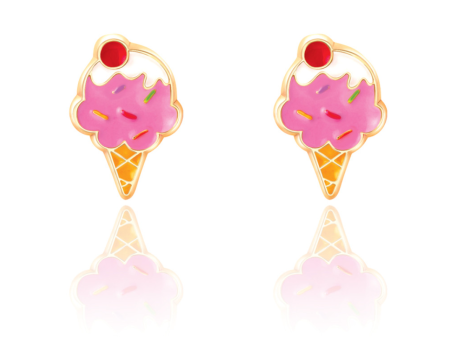 Girl Nation Ice Cream Dream Cutie Stud Earrings Online