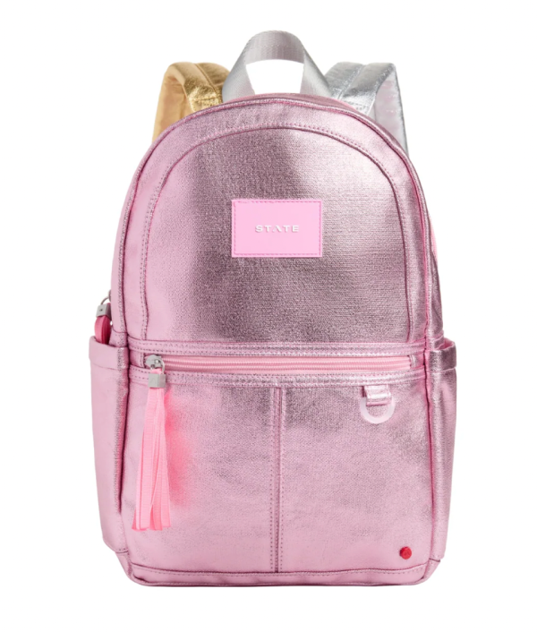 State Bags Kane Kids Mini Travel Metallic Pink Silver Online