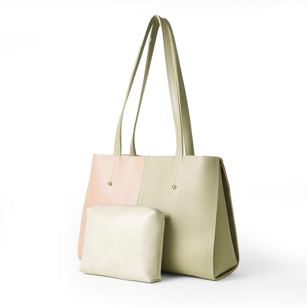 Steven Bag Beige & Peach Online Hot Sale