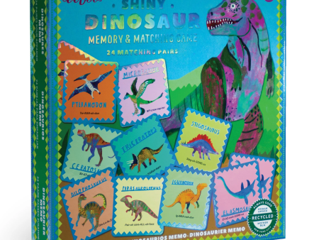 Eeboo Shiny Dinosaur Memory & Matching Game For Discount