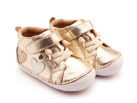 Old Soles Harper Pave Gold Glam Gold Nacardo Blanco Discount