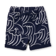 Tea Collection Pocket O  Sunshine Baby Shorts Big Wave Energy In Dark Blue For Discount