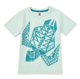 Tea Collection Sea Turtle Graphic Tee Oyster Grey Hot on Sale