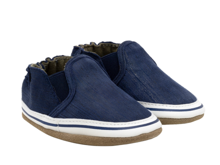 Robeez Liam Basic Soft Soles Navy For Sale