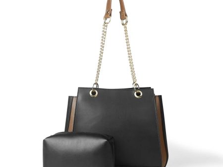 Adora set of 2 bag black & brown For Cheap