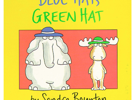 Blue Hat, Green Hat Board Book Fashion