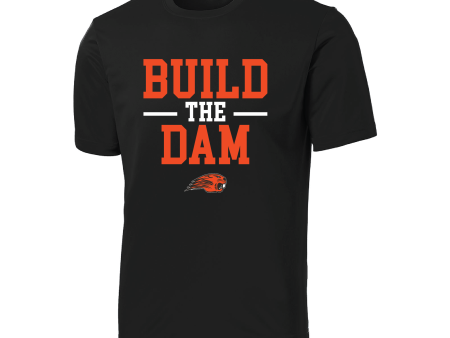 Beavercreek Football Build The Dam Dry-Fit T-Shirt Hot on Sale