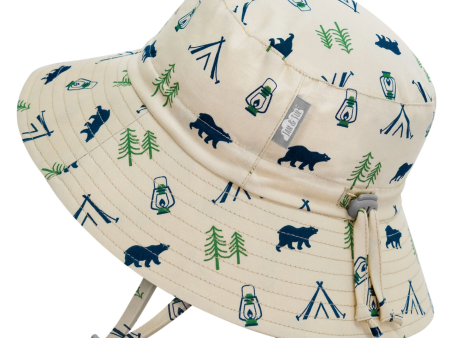 Jan & Jul Cotton Bucket Hat Bear Camp For Discount