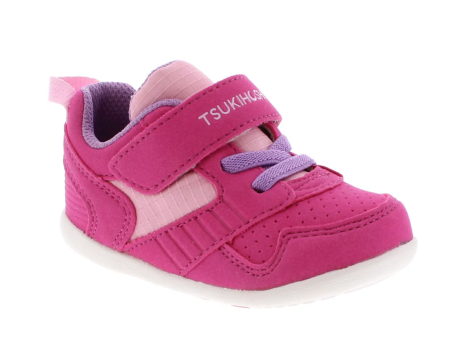 Tsukihoshi Racer Fuchsia Pink Baby Shoe on Sale