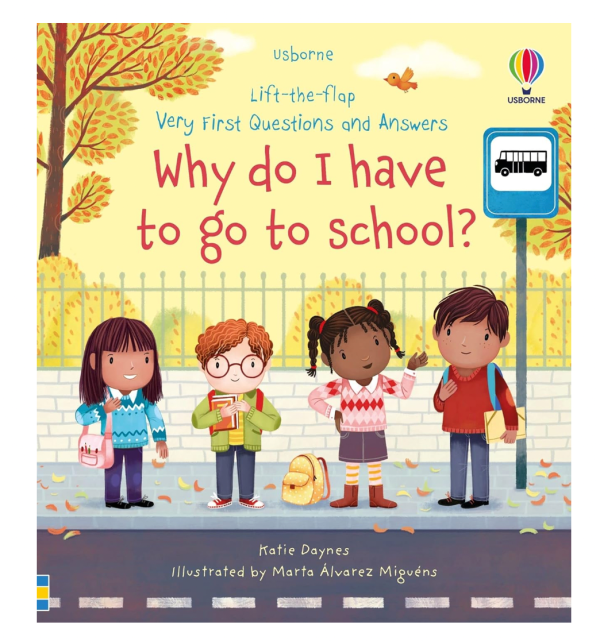 Usborne Lift The Flop Why Do I Have To Go To School? Hardcover Book Online