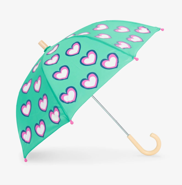 Hatley Hearts Colour Changing Umbrella Online Hot Sale