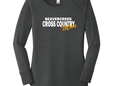 Beavercreek Cross Country Mom Tri-Blend Long Sleeve Tunic Tee For Discount