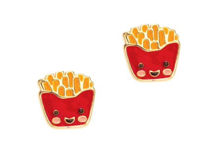 Girl Nation French Fry Friends Cutie Stud Earrings For Sale