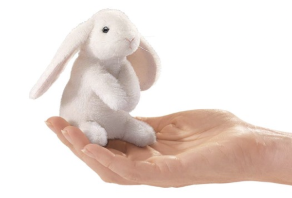 Folkmanis Mini Lop Ear Rabbit Puppet For Sale