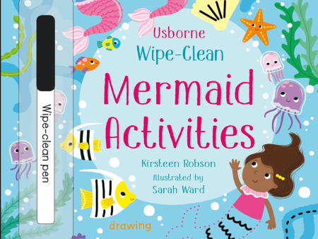 Usborne Wipe-Clean Mermaid Activities Paperback Book Online