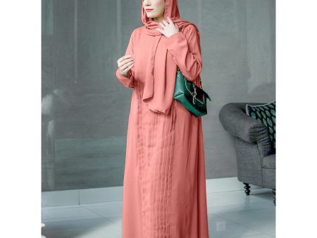 Streak Abaya (Pink) Fashion