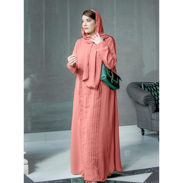 Streak Abaya (Pink) Fashion