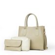 catchy bag set of 3 beige Hot on Sale