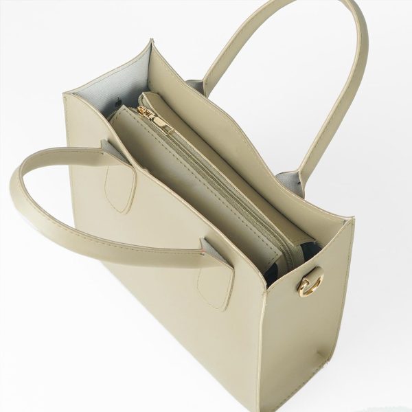 catchy bag set of 3 beige Hot on Sale