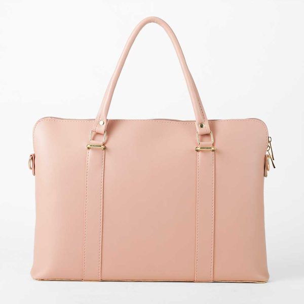 Slik Laptop Bag (peach) For Sale