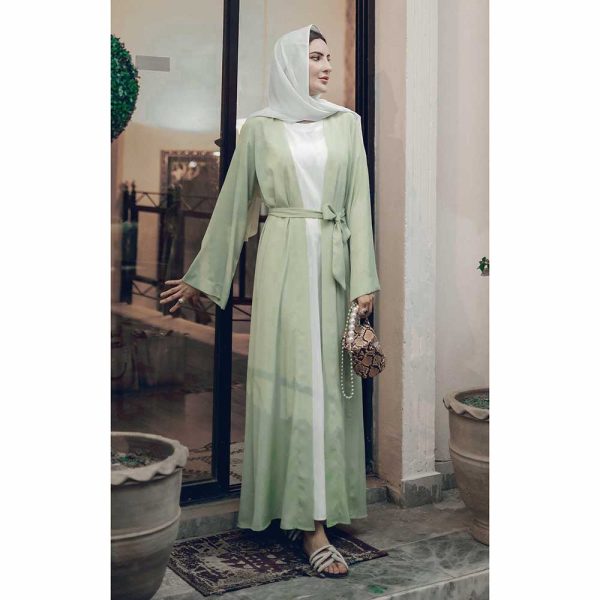 Abaya (White & Pastel Color) Discount