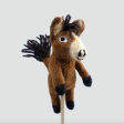 The Winding Road Brown Horse Finger Puppet For Cheap