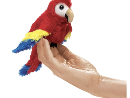 Folkmanis Mini Scarlet Macaw Hot on Sale