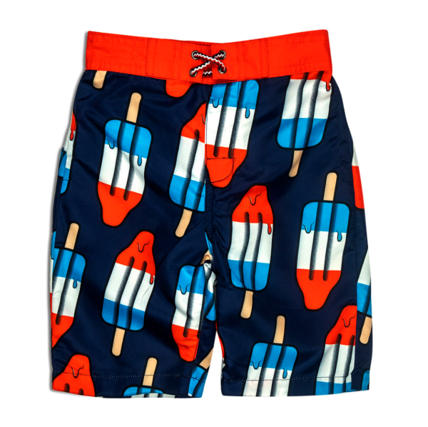 Appaman Swim Trunks Red, White, & Blue on Sale