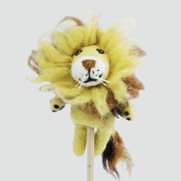 The Winding Road Felt Finger Puppet Lion Online Sale