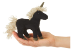 Folkmanis Mini Black Unicorn Puppet Online