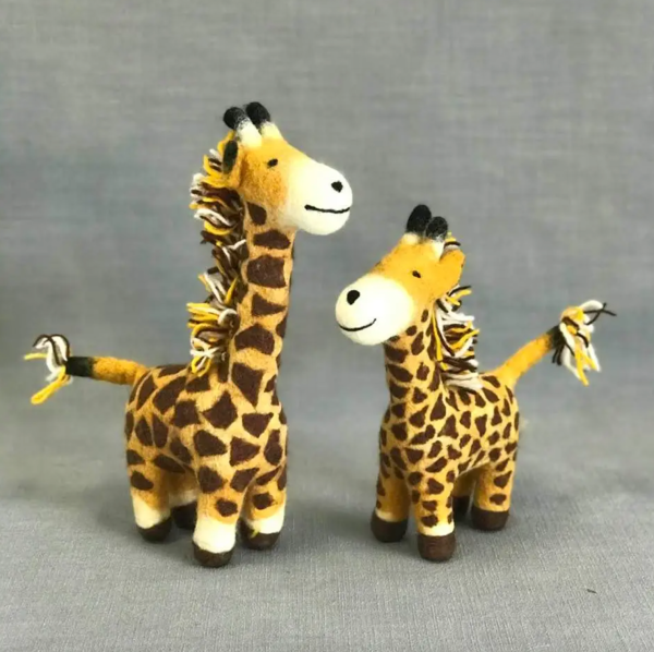 The Winding Road Large Felt Giraffe Online now