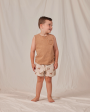 Rylee + Crew Swim Trunk Leopard Size 4-5Y For Cheap