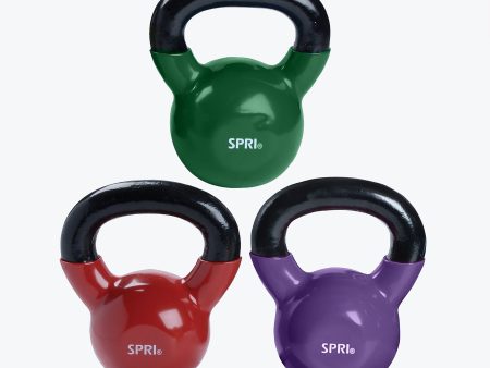 SPRI Heavy Lifters Kettlebell 3pk For Cheap