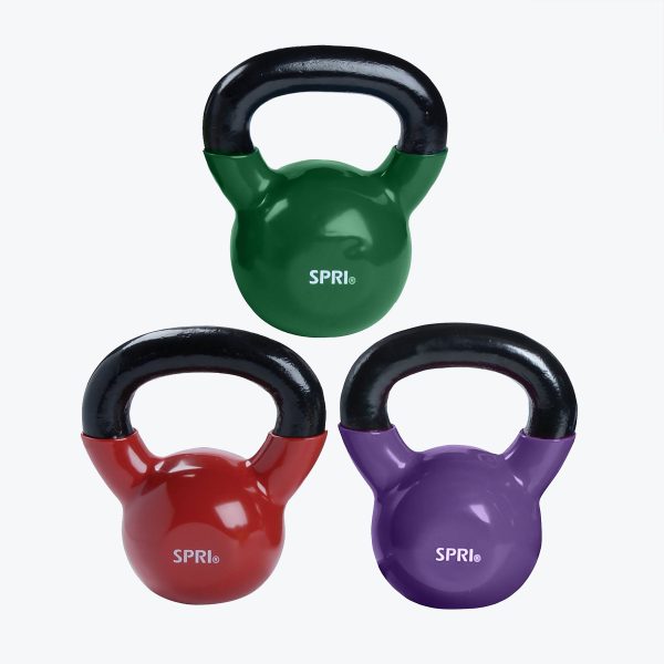 SPRI Heavy Lifters Kettlebell 3pk For Cheap