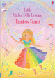 Usborne Activities Little Sticker Dolly Dressing Rainbow Fairy Book Discount