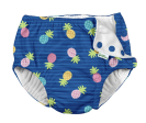 i play Reuable Swim Diaper Blue Pineapple Stripe Size 6m For Cheap