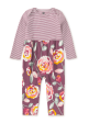 Tea Collection Print Mix Baby Romper Turkish Rose Online Hot Sale