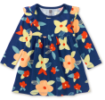 Tea Collection Mighty Mini Baby Dress Turkish Coastal Floral Discount