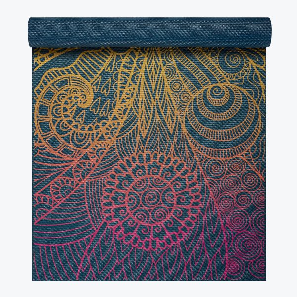 Vivid Zest Yoga Mat (4mm) Cheap